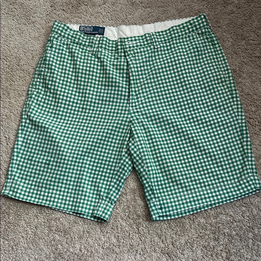 Polo by Ralph Lauren Green Checkered